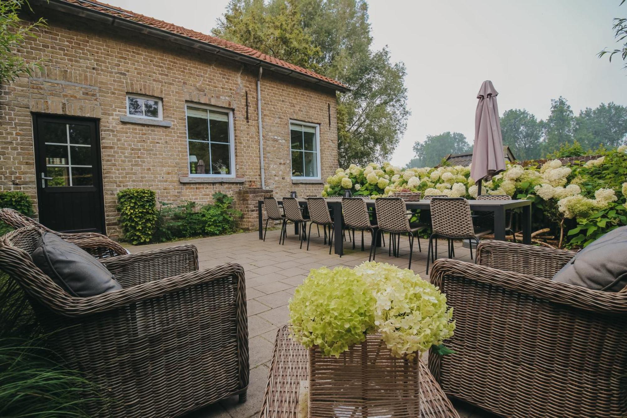 Authentieke Boerderij Woning Villa Retranchement Kültér fotó